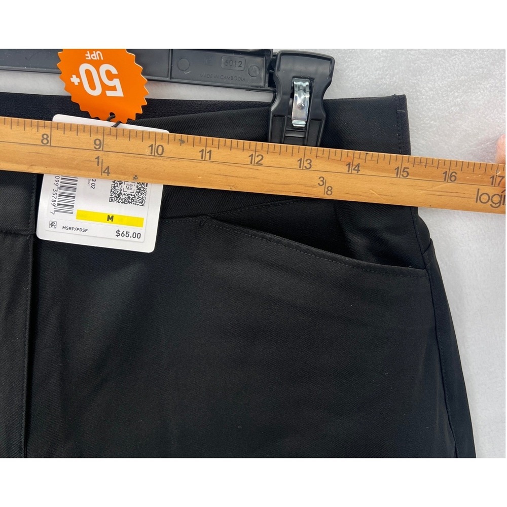 NEW Puma Womens Black Golf Shorts UPF 50 Performance Stretch Athletic Size M - Picture 6 of 9